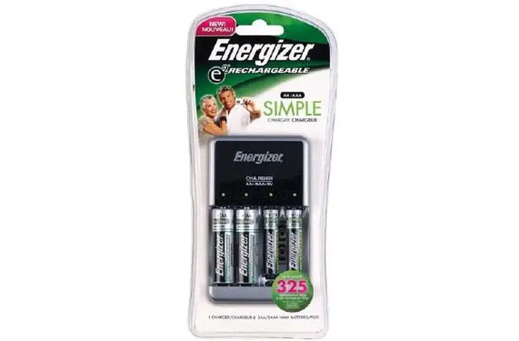 Energizer Simple Battery Charger - 4 Batteries